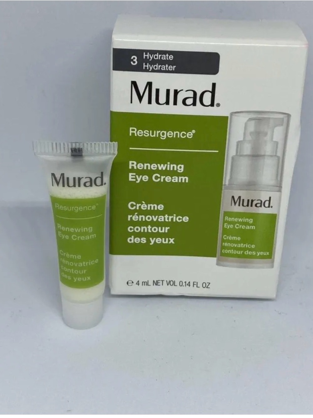 Lot of 3 Murad Resurgence Renewing Eye Cream 0.42 oz